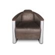 Kép 1/5 - Aero-Konstanz kárpitozott aluminum fotel - lavintagehome.hu