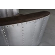 Kép 3/5 - Aero-Konstanz kárpitozott aluminum fotel - lavintagehome.hu