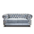 Kép 3/8 - Chesterfield szövet kanapé - lavintagehome.hu