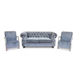 Kép 8/8 - Chesterfield szövet kanapé - lavintagehome.hu