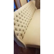 Kép 6/9 - Roxy kárpitozott tölgyfa étkezőpad 240 cm - lavintagehome.hu