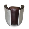 Kép 3/3 - Aero-Konstanz aluminum bőrfotel - lavintagehome.hu