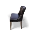 Kép 3/5 - David bükkfa bőr kárpitozott étkezőszék - lavintagehome.hu