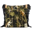 Kép 2/2 - Barbados Anthracite design díszpárna - lavintagehome.hu