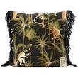 Kép 2/2 - Barbados Anthracite design díszpárna - lavintagehome.hu