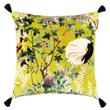 Kép 2/8 - Spanish bársony design díszpárna hímzett - lavintagehome.hu