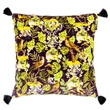 Kép 1/8 - La Voliere design bársony díszpárna  - lavintagehome.hu