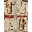 Kép 1/2 - Equestrian Equipment Light lovas design tapéta  - lavintagehome.hu