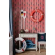 Kép 2/3 - Mediterranean Lobster design tapéta piros  - lavintagehome.hu