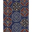 Kép 1/2 - Ajrak Blue design tapéta elegáns - lavintagehome.hu
