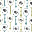 Kép 2/2 - Mirror's Eye design tapéta klasszikus - lavintagehome.hu