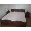 Kép 10/21 - Rusztikus fenyőfa tulipános franciaágy 180X200 cm - lavintagehome.hu