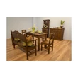 Kép 9/13 - Rusztikus fenyőfa étkezőasztal - lavintagehome.hu