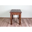 Kép 4/13 - Rusztikus fenyőfa étkezőasztal - lavintagehome.hu