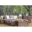 Kép 3/11 - Rusztikus komplett fenyőfa hálószoba bútor - lavintagehome.hu