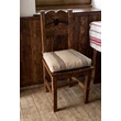 Kép 6/16 - Rusztikus fenyőfa étkezőszék - lavintagehome.hu