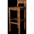 Kép 2/2 - Rusztikus fenyőfa bárszék - lavintagehome.hu