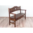 Kép 2/9 - Rusztikus fenyőfa parasztpad - lavintagehome.hu