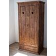 Kép 4/5 - Rusztikus fenyőfa ruhásszekrény - lavintagehome.hu
