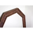 Kép 2/3 - Rusztikus fenyőfa tükör nyolcszögletű - lavintagehome.hu
