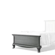 Kép 2/7 - Ágyvég Cleopatra prémium babaágyhoz Espresso - lavintagehome.hu
