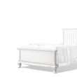 Kép 6/7 - Ágyvég Cleopatra prémium babaágyhoz Fényes fehér - lavintagehome.hu