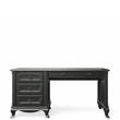 Kép 3/8 - Cleopatra design íróasztal Espresso - lavintagehome.hu
