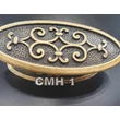 Kép 2/6 - Ovális bronz fogantyú - lavintagehome.hu