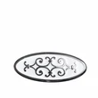 Kép 1/6 - Ovális fogantyú fehér porcelán  - lavintagehome.hu