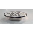 Kép 3/6 - Ovális fogantyú fehér porcelán  - lavintagehome.hu