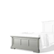 Kép 2/4 - Ágyvég Imperio prémium babaágyhoz vintage szürke -lavintagehome.hu