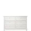 Kép 7/10 - Karisma prémium 6 fiókos komód Fényes fehér - lavintagehome.hu