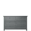 Kép 1/10 - Karisma prémium 6 fiókos komód Mosott szürke - lavintagehome.hu