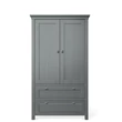 Kép 6/8 - Karisma prémium ruhásszekrény Mosott szürke - lavintagehome.hu