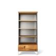 Kép 6/8 - Pandora prémium tölgyfa könyvszekrény - lavintagehome.hu