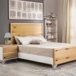 Kép 4/8 - Pandora prémium tölgyfa könyvszekrény - lavintagehome.hu