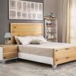 Kép 4/8 - Pandora prémium tölgyfa könyvszekrény - lavintagehome.hu