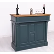Kép 2/11 - Fenyőfa bárpult 120 cm tölgyfalappal - lavintagehome.hu