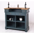 Kép 3/11 - Fenyőfa bárpult 120 cm tölgyfalappal - lavintagehome.hu