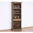 Kép 2/14 - Fenyőfa bárszekrény bortartóval - lavintagehome.hu
