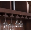 Kép 12/13 - Fenyőfa bárszekrény 3 ajtós, pohártartóval - lavintagehome.hu