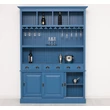 Kép 13/13 - Fenyőfa bárszekrény 3 ajtós, pohártartóval - lavintagehome.hu