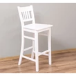 Kép 2/8 - Fenyőfa bárszék háttámlás - lavintagehome.hu