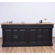 Kép 1/7 - Fenyőfa bárpult L+R 240cm - lavintagehome.hu