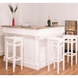 Kép 2/6 - Fenyőfa bárpult L alakú - lavintagehome.hu