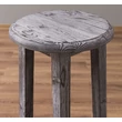 Kép 4/5 - Fenyőfa bárszék kerek ülőlappal - lavintagehome.hu