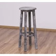 Kép 5/5 - Fenyőfa bárszék kerek ülőlappal - lavintagehome.hu