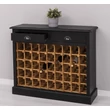 Kép 7/16 - Bortartó szekrény 2 fiókos, 50 palackos - lavintagehome.hu