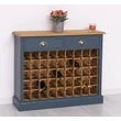 Kép 13/16 - Bortartó szekrény 2 fiókos, 50 palackos - lavintagehome.hu