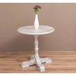 Kép 1/15 - Kerek tömörfa bárasztal fenyőfa lábbal 78 cm - lavintagehome.hu